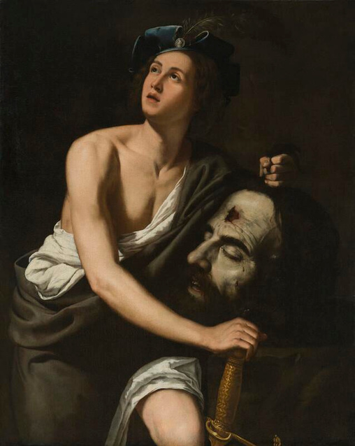 Artemisia Gentileschi, David en Goliath, Dominique Provost, privé-collectie