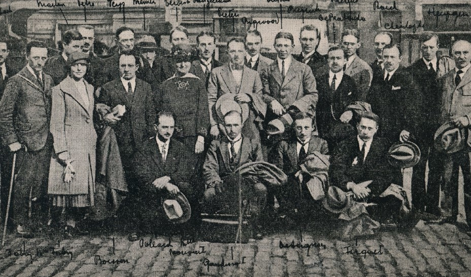 Les premiers "fellows" en 1920. , DR